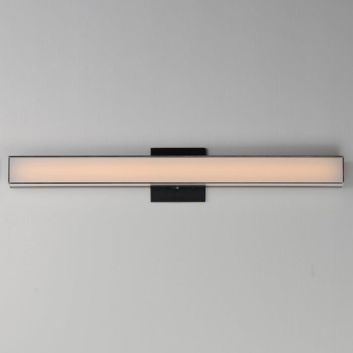 Myhouse Lighting Maxim - 59004CLFTBK - LED Bath Vanity - Edge - Black