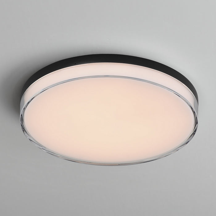 Myhouse Lighting Maxim - 59764CLFTBK - LED Flush Mount - Edge - Black