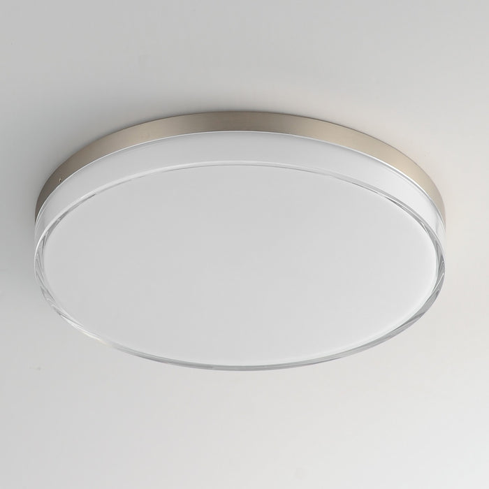 Myhouse Lighting Maxim - 59764CLFTSN - LED Flush Mount - Edge - Satin Nickel