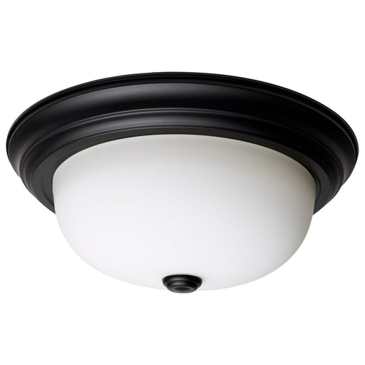 Myhouse Lighting Nuvo Lighting - 60-128 - Two Light Flush Mount - Matte Black