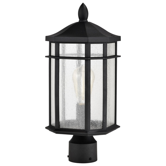 Myhouse Lighting Nuvo Lighting - 60-5758 - One Light Outdoor Post Lantern - Raiden - Matte Black