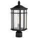 Myhouse Lighting Nuvo Lighting - 60-5758 - One Light Outdoor Post Lantern - Raiden - Matte Black