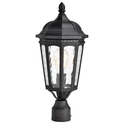 Myhouse Lighting Nuvo Lighting - 60-5943 - One Light Outdoor Post Lantern - East River - Matte Black