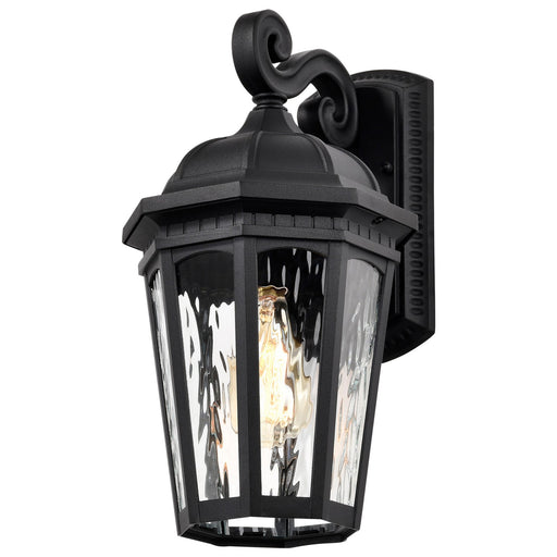 Myhouse Lighting Nuvo Lighting - 60-5946 - One Light Outdoor Wall Lantern - East River - Matte Black