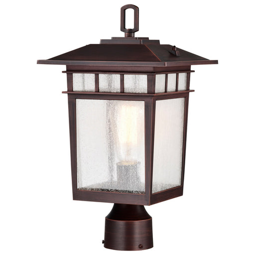 Myhouse Lighting Nuvo Lighting - 60-5952 - One Light Outdoor Post Lantern - Cove Neck - Rustic Bronze