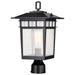 Myhouse Lighting Nuvo Lighting - 60-5953 - One Light Outdoor Post Lantern - Cove Neck - Textured Black