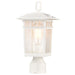 Myhouse Lighting Nuvo Lighting - 60-5954 - One Light Outdoor Post Lantern - Cove Neck - White