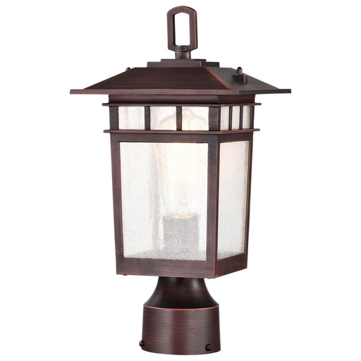 Myhouse Lighting Nuvo Lighting - 60-5955 - One Light Outdoor Post Lantern - Cove Neck - Rustic Bronze