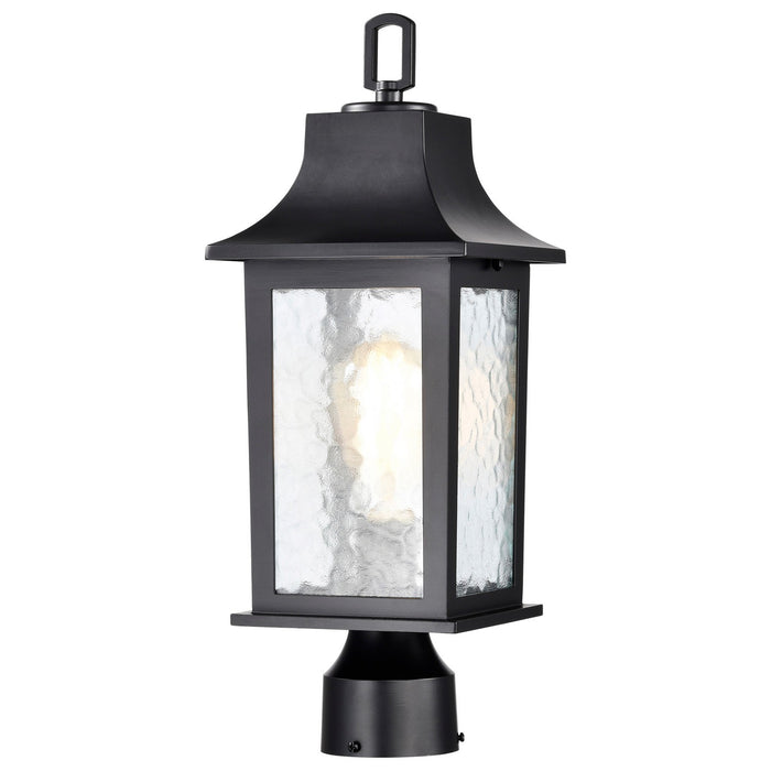 Myhouse Lighting Nuvo Lighting - 60-5957 - One Light Outdoor Post Lantern - Stillwell - Matte Black