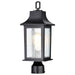 Myhouse Lighting Nuvo Lighting - 60-5957 - One Light Outdoor Post Lantern - Stillwell - Matte Black