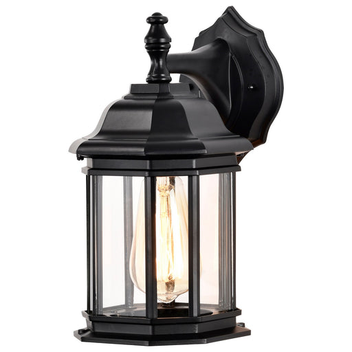 Myhouse Lighting Nuvo Lighting - 60-6119 - One Light Outdoor Wall Lantern - Hopkins - Matte Black