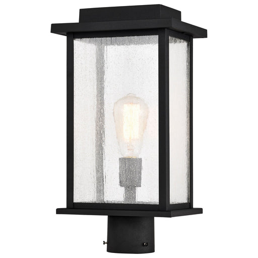 Myhouse Lighting Nuvo Lighting - 60-7378 - One Light Outdoor Post Lantern - Sullivan - Matte Black