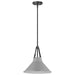 Myhouse Lighting Nuvo Lighting - 60-7646 - One Light Pendant - Zelda - Black