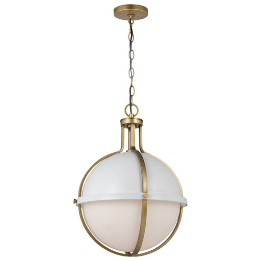 Myhouse Lighting Nuvo Lighting - 60-7665 - One Light Pendant - Lincoln - Matte White