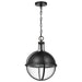 Myhouse Lighting Nuvo Lighting - 60-7675 - One Light Pendant - Lincoln - Matte Black