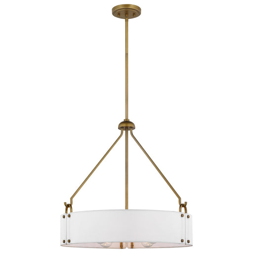 Myhouse Lighting Nuvo Lighting - 60-7691 - Four Light Pendant - Halter - Natural Brass