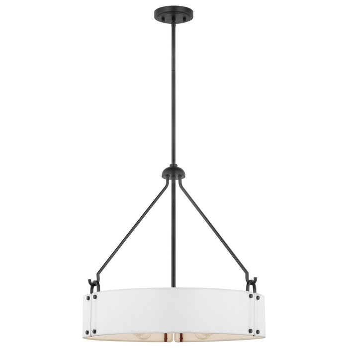 Myhouse Lighting Nuvo Lighting - 60-7692 - Four Light Pendant - Halter - Matte Black