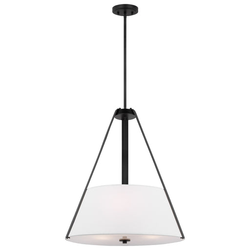 Myhouse Lighting Nuvo Lighting - 60-7696 - Three Light Pendant - Brewster - Black