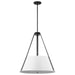 Myhouse Lighting Nuvo Lighting - 60-7697 - Three Light Pendant - Brewster - Black