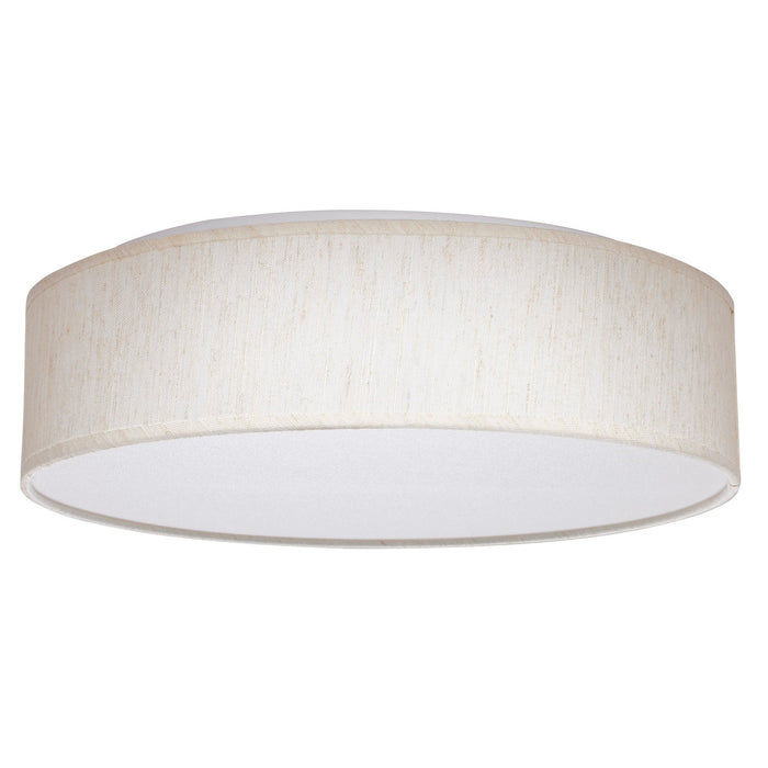 Myhouse Lighting Nuvo Lighting - 62-998 - LED Flush Mount - Beige Fabric