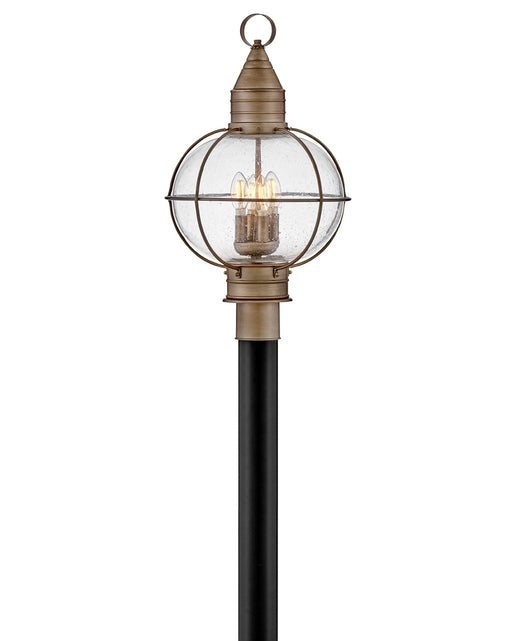 Myhouse Lighting Hinkley - 2201BU - LED Post Top or Pier Mount Lantern - Cape Cod - Burnished Bronze