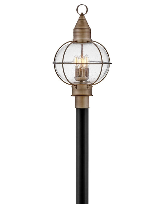 Myhouse Lighting Hinkley - 2201BU - LED Post Top or Pier Mount Lantern - Cape Cod - Burnished Bronze