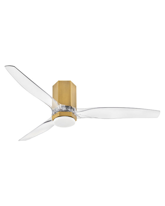 Myhouse Lighting Hinkley - 905852FHB-LDD - 52" Ceiling Fan - Facet - Heritage Brass