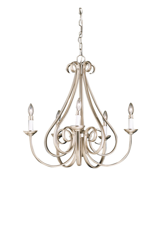 Myhouse Lighting Kichler - 2021NI - Five Light Chandelier - Dover - Brushed Nickel