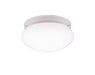 Myhouse Lighting Kichler - 208WH - One Light Flush Mount - Ceiling Space - White