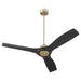 Myhouse Lighting Oxygen - 3-118-1540 - 52" Ceiling Fan - Avalon - Aged Brass / Black