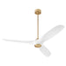 Myhouse Lighting Oxygen - 3-122-640 - 56" Ceiling Fan - Province - Aged Brass / White