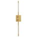 Myhouse Lighting Oxygen - 3-404-40 - LED Wall Sconce - Palillos - Aged Brass