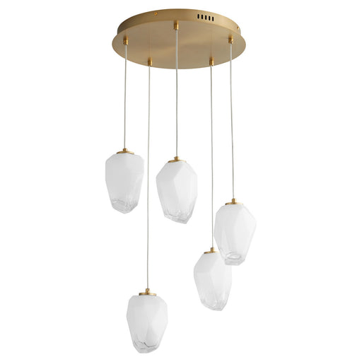 Myhouse Lighting Oxygen - 3-810-40 - LED Pendant - Vivo - Aged Brass