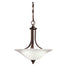 Myhouse Lighting Kichler - 3502TZ - Three Light Pendant/Semi Flush Mount - Dover - Tannery Bronze