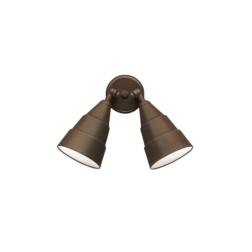 Myhouse Lighting Kichler - 6052AZ - Two Light Outdoor Wall Mount - No Family - Architectural Bronze
