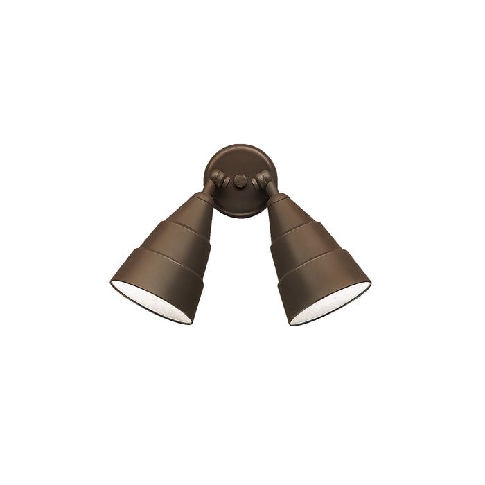 Myhouse Lighting Kichler - 6052AZ - Two Light Outdoor Wall Mount - No Family - Architectural Bronze