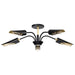 Myhouse Lighting Nuvo Lighting - 60-7295 - Five Light Chandelier - Marc - Matte Black