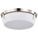 Myhouse Lighting Nuvo Lighting - 60-7760 - Three Light Flush Mount - Rowen - Brushed Nickel