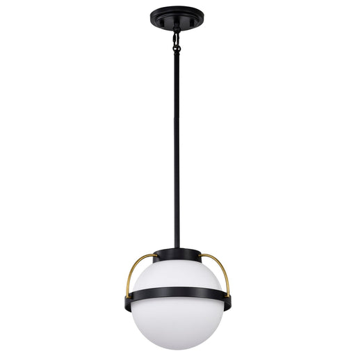 Myhouse Lighting Nuvo Lighting - 60-7773 - One Light Pendant - Lakeshore - Matte Black