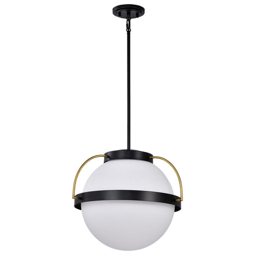 Myhouse Lighting Nuvo Lighting - 60-7774 - One Light Pendant - Lakeshore - Matte Black