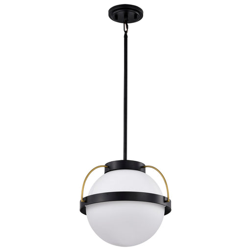 Myhouse Lighting Nuvo Lighting - 60-7775 - One Light Pendant - Lakeshore - Matte Black