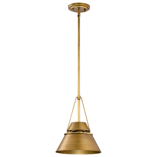 Myhouse Lighting Nuvo Lighting - 60-7777 - One Light Pendant - Adina - Natural Brass