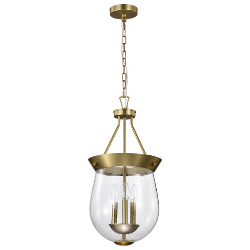 Myhouse Lighting Nuvo Lighting - 60-7801 - Three Light Pendant - Boliver - Vintage Brass