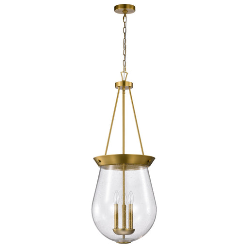 Myhouse Lighting Nuvo Lighting - 60-7804 - Three Light Pendant - Boliver - Vintage Brass