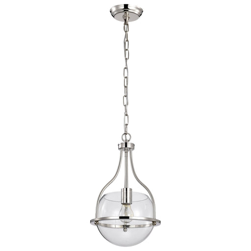 Myhouse Lighting Nuvo Lighting - 60-7816 - One Light Pendant - Amado - Polished Nickel