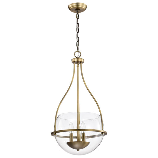 Myhouse Lighting Nuvo Lighting - 60-7818 - Three Light Pendant - Amado - Vintage Brass