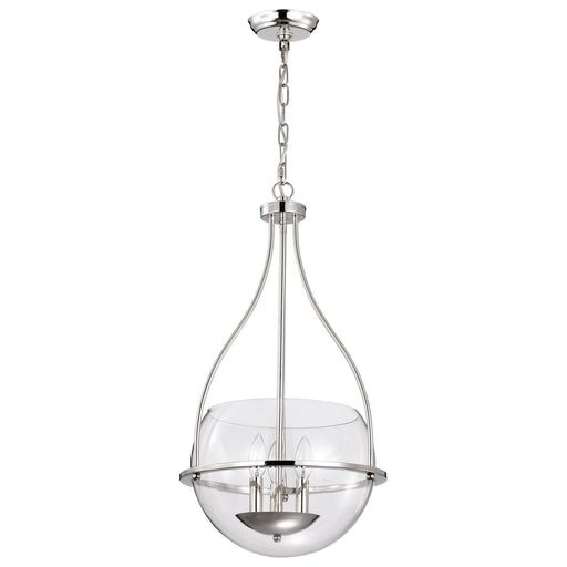 Myhouse Lighting Nuvo Lighting - 60-7819 - Three Light Pendant - Amado - Polished Nickel