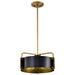 Myhouse Lighting Nuvo Lighting - 60-7842 - Three Light Pendant - Altos - Matte Black