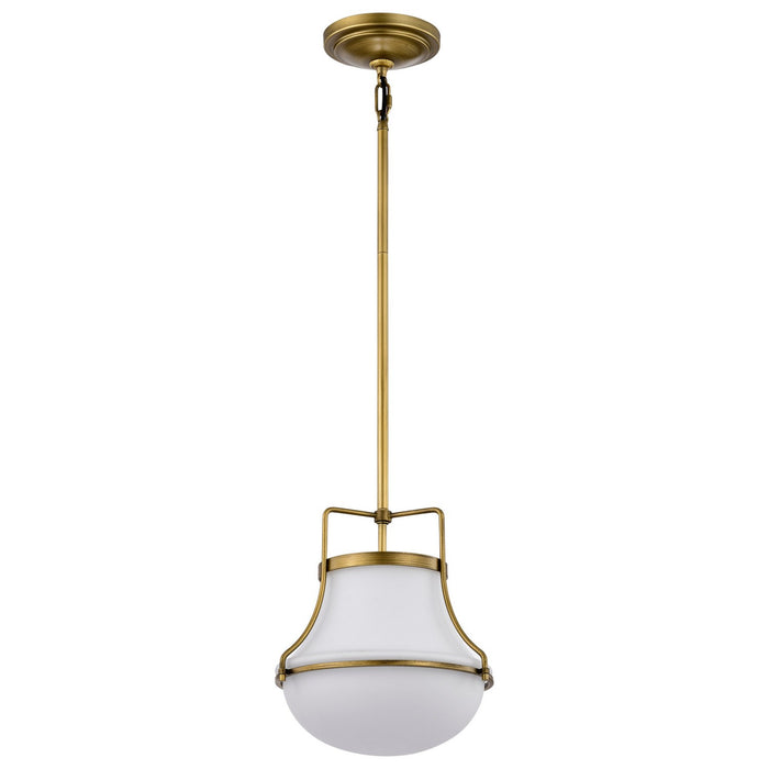 Myhouse Lighting Nuvo Lighting - 60-7862 - One Light Pendant - Valdora - Natural Brass