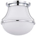 Myhouse Lighting Nuvo Lighting - 60-7870 - One Light Flush Mount - Valdora - Polished Nickel